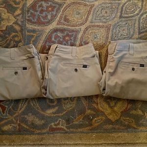 5.11 Edge Chino Khaki Tan (3 pairs, 38x30, 38x30, 38x32)